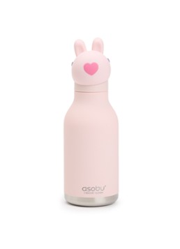 Asobu Bunny Bestie waterfles 0,46 liter Roze - Deal