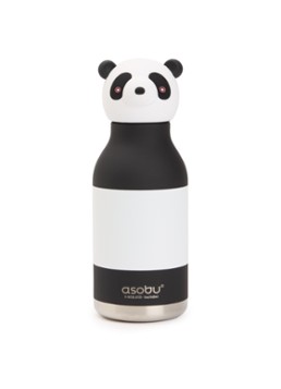 Asobu Panda Bestie waterfles 46 cl Zwart - Deal