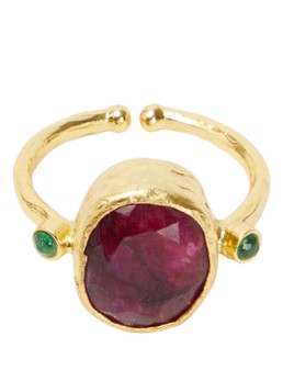 Ottoman Hands Dames Lucia ring met verguld