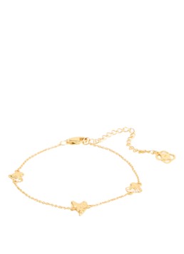 Ottoman Hands Dames Triple Heart armband verguld