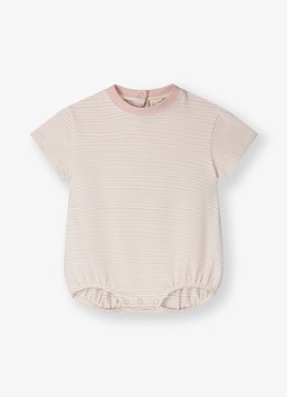 Gray Label Romper met ronde hals in de kleur Roze, maat: 3-6M=62