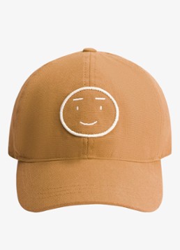 Gray Label Meisjes Pet met logoborduring in de kleur Bruin, maat: s