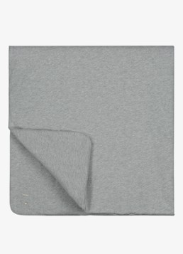 Gray Label Jongens Omslagdoek van katoen 90 x 90 cm in de kleur Grijsmele, maat: 1 sz