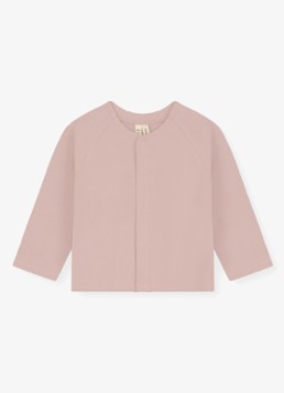 Gray Label Meisjes Raglan fijngebreid vest in de kleur Oudroze, maat: 6-9M=68