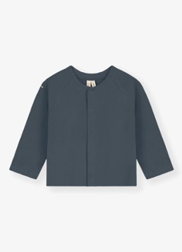 Gray Label Meisjes Raglan fijngebreid vest in de kleur Blauw, maat: 3-6M=62