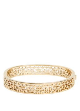 Coach Dames Bangle in de kleur Goud, maat: NO SIZE