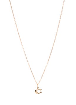 Coach Dames Ketting met hanger in de kleur Goud, maat: NO SIZE