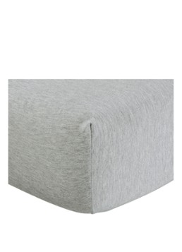 BOSS Sen hoeslaken van katoenjersey, hoekhoogte 30 cm Lichtgrijs