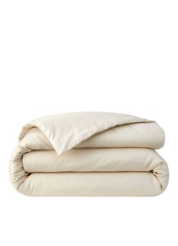 BOSS Loft dekbedovertrek van katoensatijn 300TC - exclusief kussensloop Beige - Deal