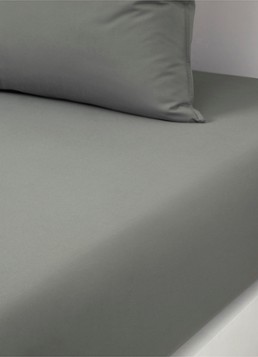 BOSS Beboss hoeslaken van katoen, hoekhoogte 35 cm Khaki - Deal
