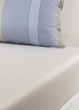 BOSS Alvorada hoeslaken, hoekhoogte 35 cm Blauw