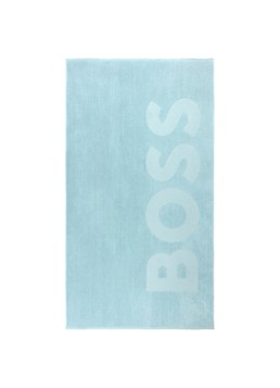 BOSS Zuma strandlaken - 420g/m² - 100 x 180 cm Lichtblauw - Deal