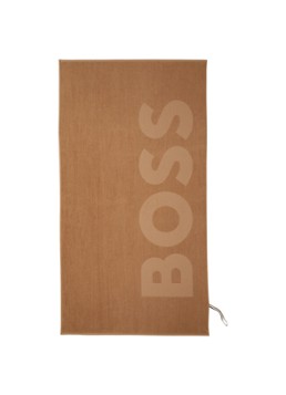 BOSS Zuma strandlaken - 420g/m² - 100 x 180 cm Camel - Deal