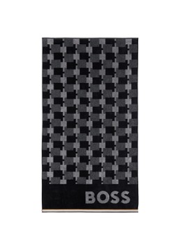 BOSS Cubo strandlaken - 90 x 160 cm Zwart - Deal