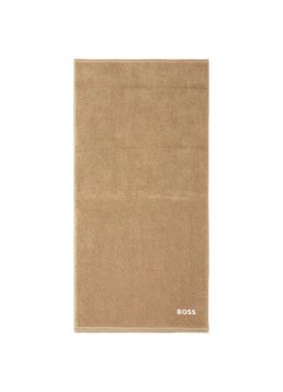 BOSS Edge badhanddoek 50 x 100 cm Bruin