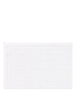 KENZO Weave badmat 55 x 80 cm Wit - Deal