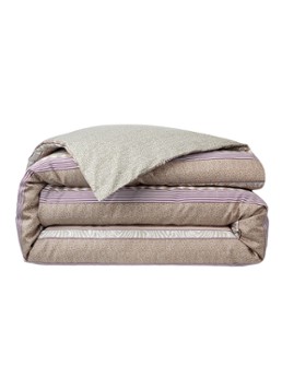 KENZO K Stripe dekbedovertrek - exclusief kussenslopen Beige - Deal