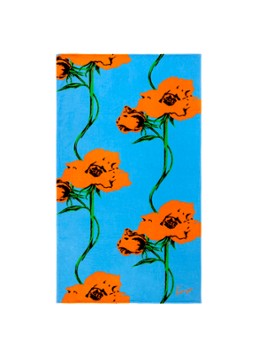 KENZO K Pop strandlaken - 100 x 170 cm Blauw - Deal