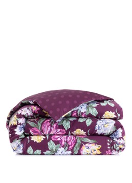 KENZO K Bouquet dekbedovertrek - exclusief kussenslopen Aubergine - Deal