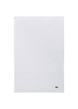 Lacoste L Lecroco gastendoek - 600 gr/m2 - 60 x 40 cm Wit