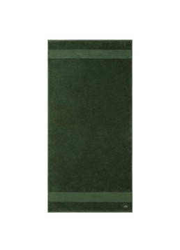 Lacoste L Lecroco badlaken - 600 gr/m2 - 70 x 140 cm Zeegroen - Deal