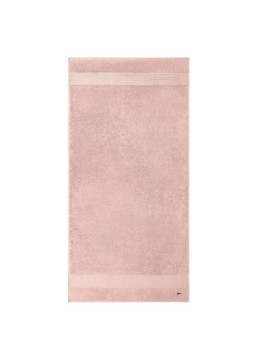 Lacoste L Lecroco badlaken - 600 gr/m2 - 70 x 140 cm Roze