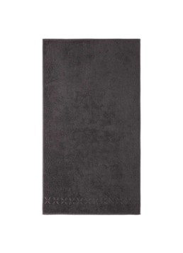 Yves Delorme Nature badhanddoek - 550 gr/m2 - 55 x 100 cm Donkergrijs