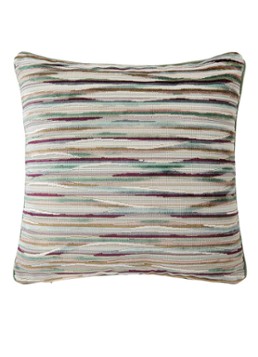 Yves Delorme Agate kussensloop met fluweel Donkerbeige