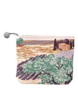 Yves Delorme Les Baux toilettas met print Lichtroze - Deal