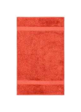 Yves Delorme Etoile gastendoek - 700 gr/m2 - 45 x 70 cm Koraalrood - Deal