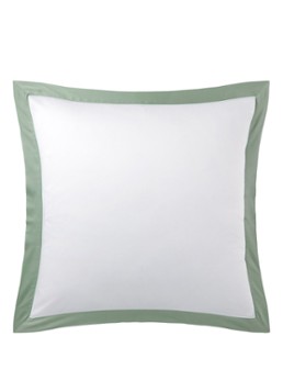 Yves Delorme Linea kussensloop 120TC Olijfgroen - Deal