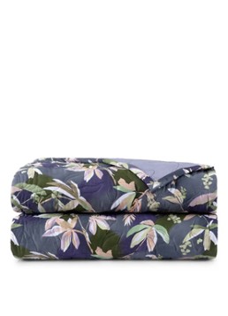 Yves Delorme Brume bedsprei 250 x 250 cm Donkerblauw - Deal
