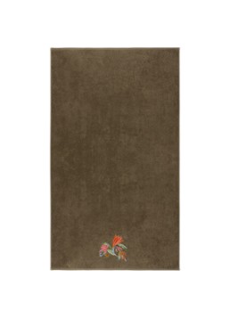 Yves Delorme Eze badlaken 92 x 160 cm Mosgroen - Deal