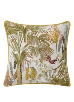 Yves Delorme Manaca sierkussenhoes 45 x 45 cm Creme - Deal