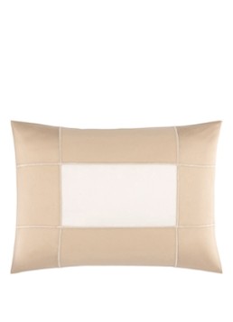 Yves Delorme Apollon kussensloop 120TC Beige - Deal