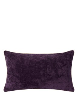 Yves Delorme Orpheo sierkussenhoes Aubergine - Deal