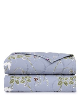 Yves Delorme Rameau bedsprei Blauw