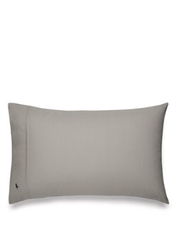 Ralph Lauren Polo Player kussensloop van katoen perkal in 2-pack Donkerbeige - Deal
