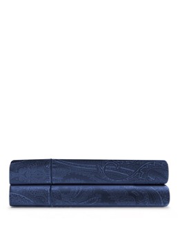 Ralph Lauren Doncaster laken van katoensatijn 120TC Blauw - Deal