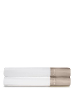 Ralph Lauren Langdon laken van katoensatijn Beige - Deal