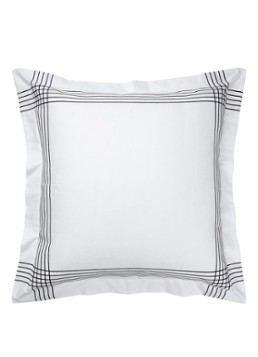 Ralph Lauren Handkerchief kussensloop van katoensatijn 300TC Wit - Deal