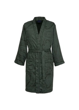 Ralph Lauren Dames Doncaste kimono van katoen in de kleur Donkergroen