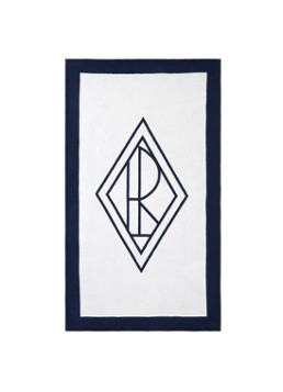 Ralph Lauren Blair strandlaken - 500 gr/m² - 100 x 170 cm Donkerblauw