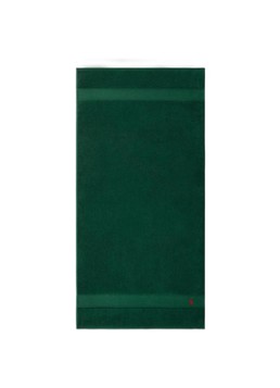 Ralph Lauren Polo Player badlaken - 600 gr/m2 - 70 x 140 cm Groen - Deal