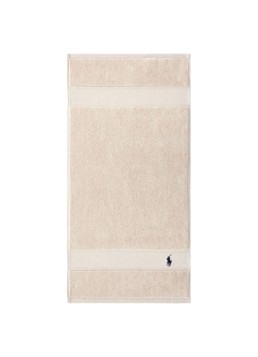 Ralph Lauren Polo Player gastendoek - 600 gr/m2 - 40 x 75 cm Beige - Deal