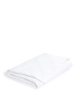 Ralph Lauren Argyle bedsprei 275 x 235 cm Wit - Deal
