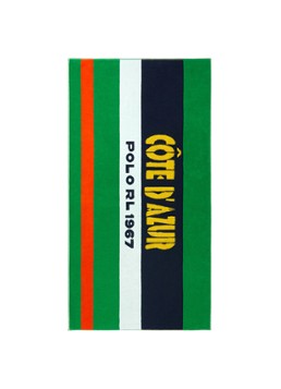Ralph Lauren Bargo strandlaken 90 x 170 cm Groen - Deal