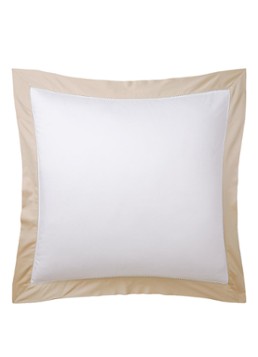 Ralph Lauren Langdon kussensloop van katoensatijn 624TC Creme - Deal