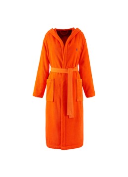 Ralph Lauren Dames Polo Player badjas - unisex in de kleur Oranje