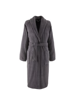 Ralph Lauren Dames Dulaney badjas met opgestikte zakken - unisex in de kleur Grijs